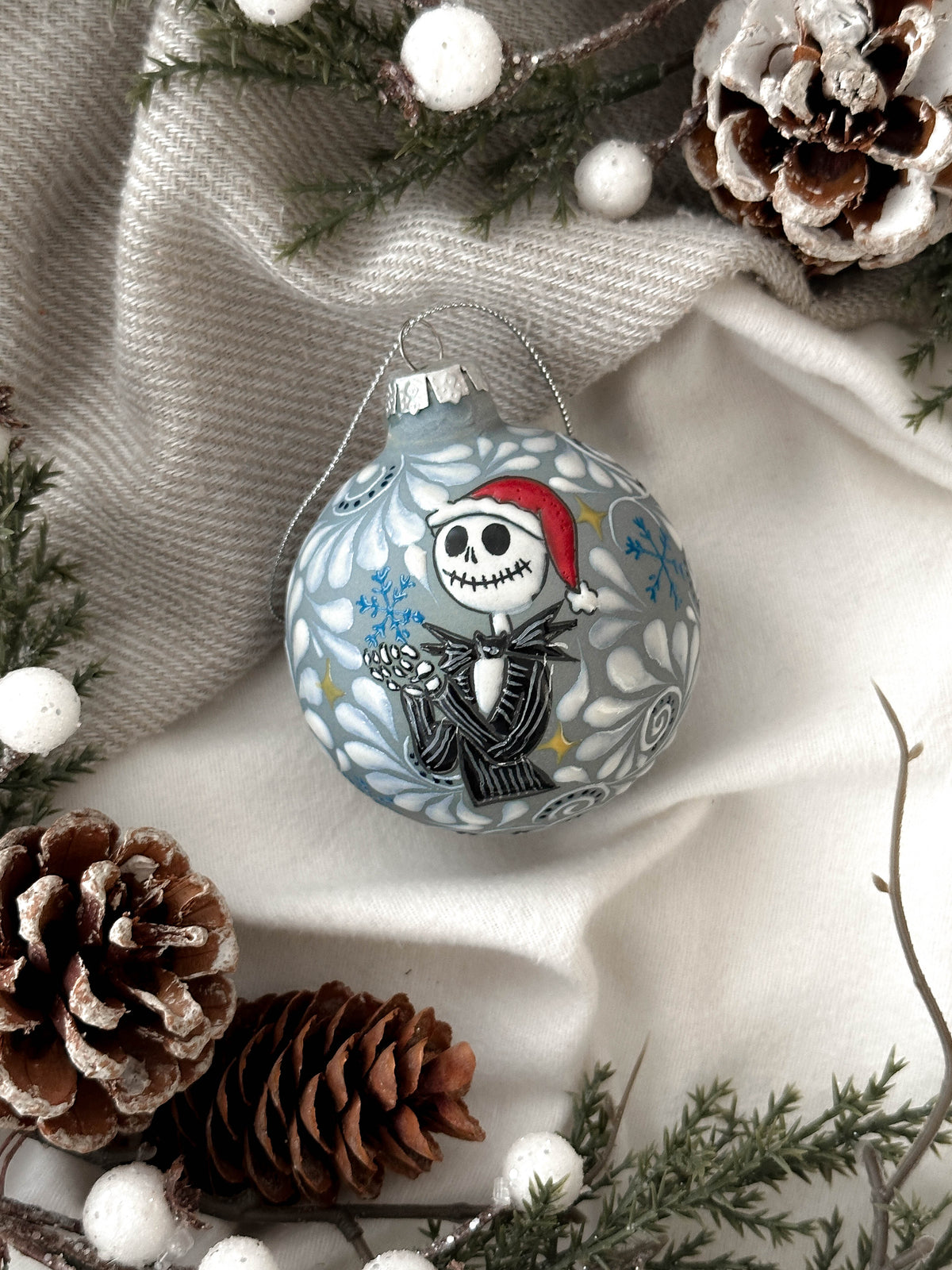 "Jack" Esfera de Navidad PREVENTA (ENVÍOS 5 DIC)