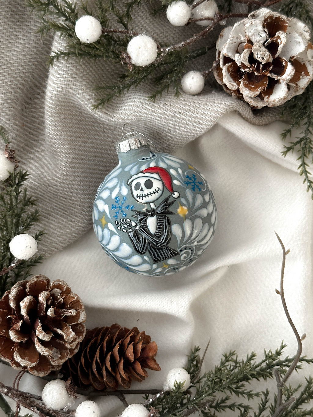 "Jack" Esfera de Navidad PREVENTA (ENVÍOS 5 DIC)