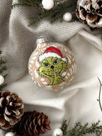 "Grinch" Esfera de Navidad PREVENTA (ENVÍOS 5 DIC)