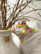 "Talavera" Esfera de Navidad Piñata PREVENTA (6 a 12 SEMANAS)