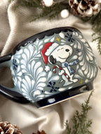 "Blanca Navidad Snoopy" Set de 2 Tazas PREVENTA (ENVÍOS 5 DIC)