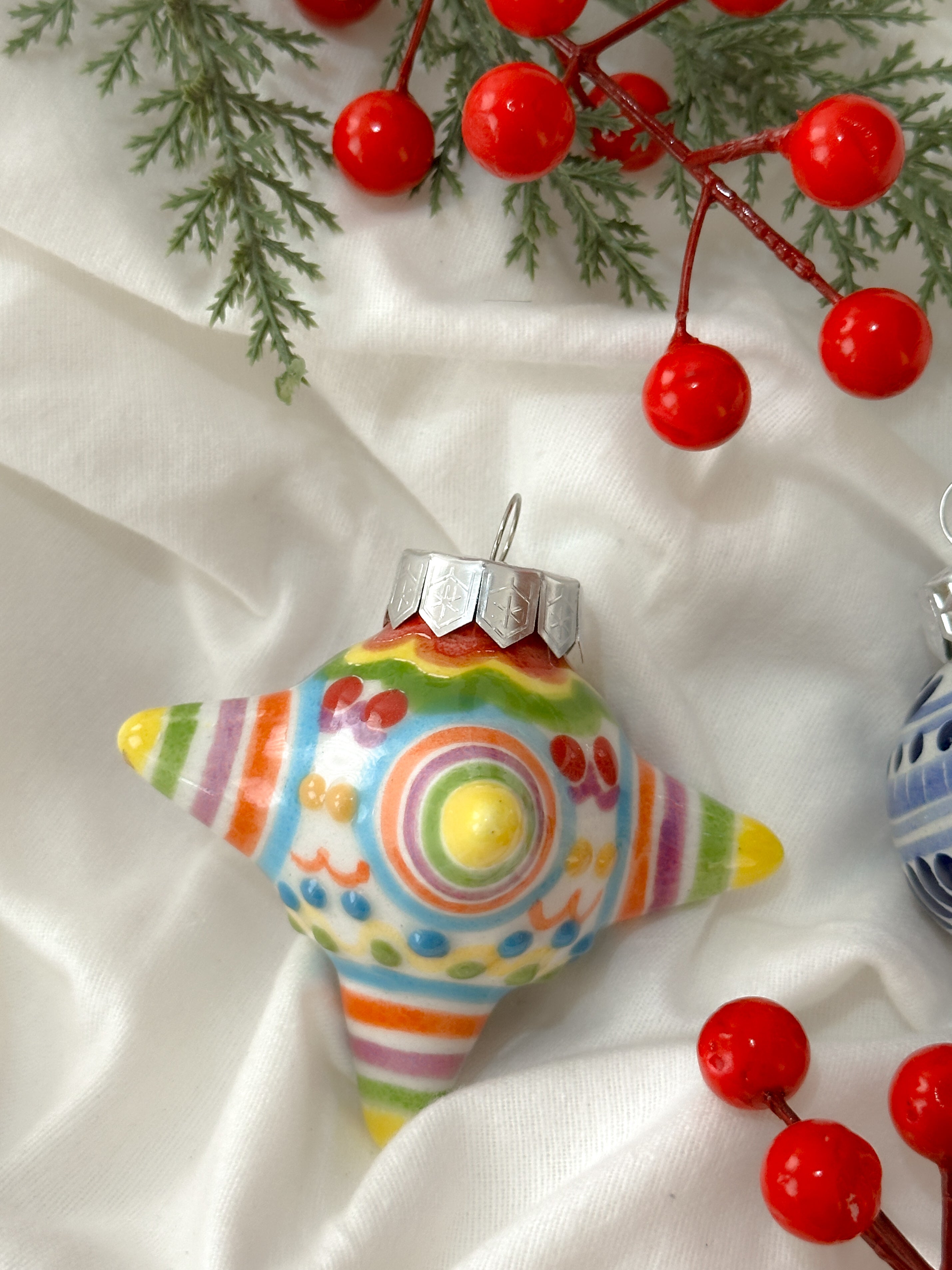 "Talavera" Esfera de Navidad Piñata PREVENTA (6 a 12 SEMANAS)