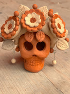 Calavera Decorativa Azucena - PREVENTA (6 a 12 SEMANAS)