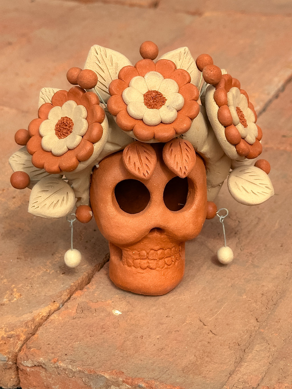 Calavera Decorativa Azucena - PREVENTA (6 a 12 SEMANAS)
