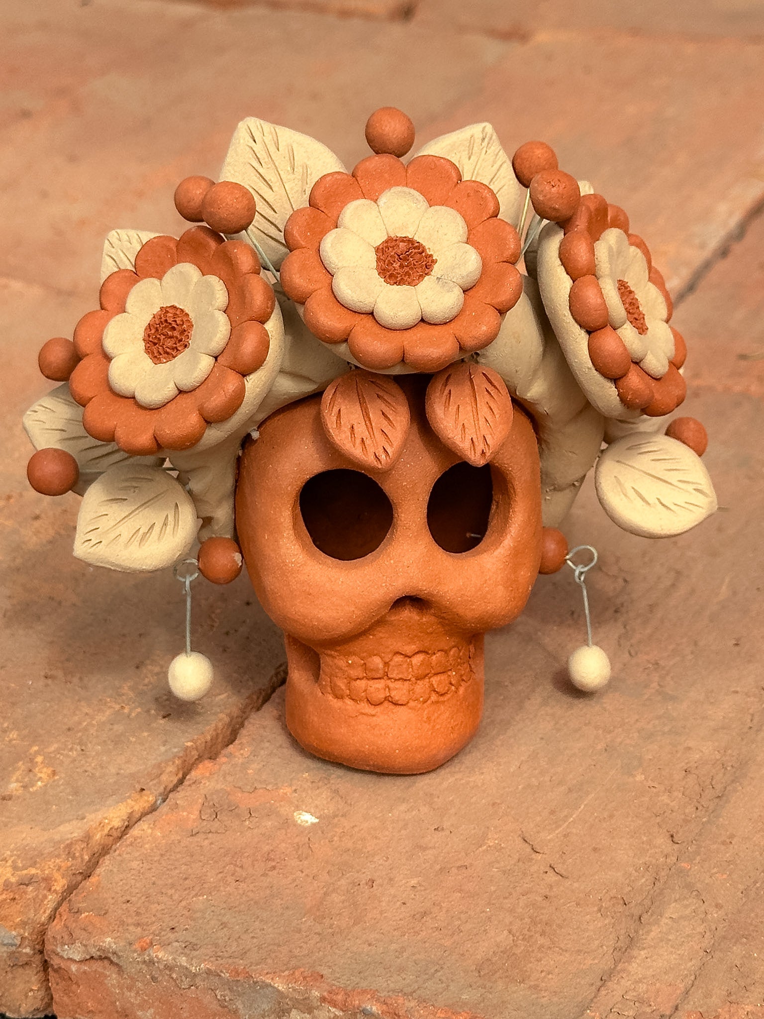 Calavera Decorativa Azucena - PREVENTA (6 a 12 SEMANAS)