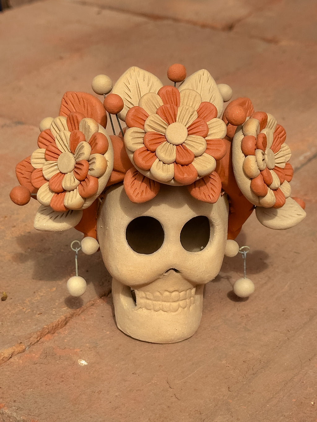 Calavera Decorativa Azucena - PREVENTA (6 a 12 SEMANAS)