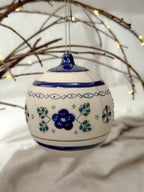 "Casa de la Abuela" Esfera de Navidad Azul PREVENTA (6 a 12 SEMANAS)