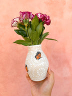 Florero Chico Mariposa Monarca - PREVENTA (6 a 12 SEMANAS)