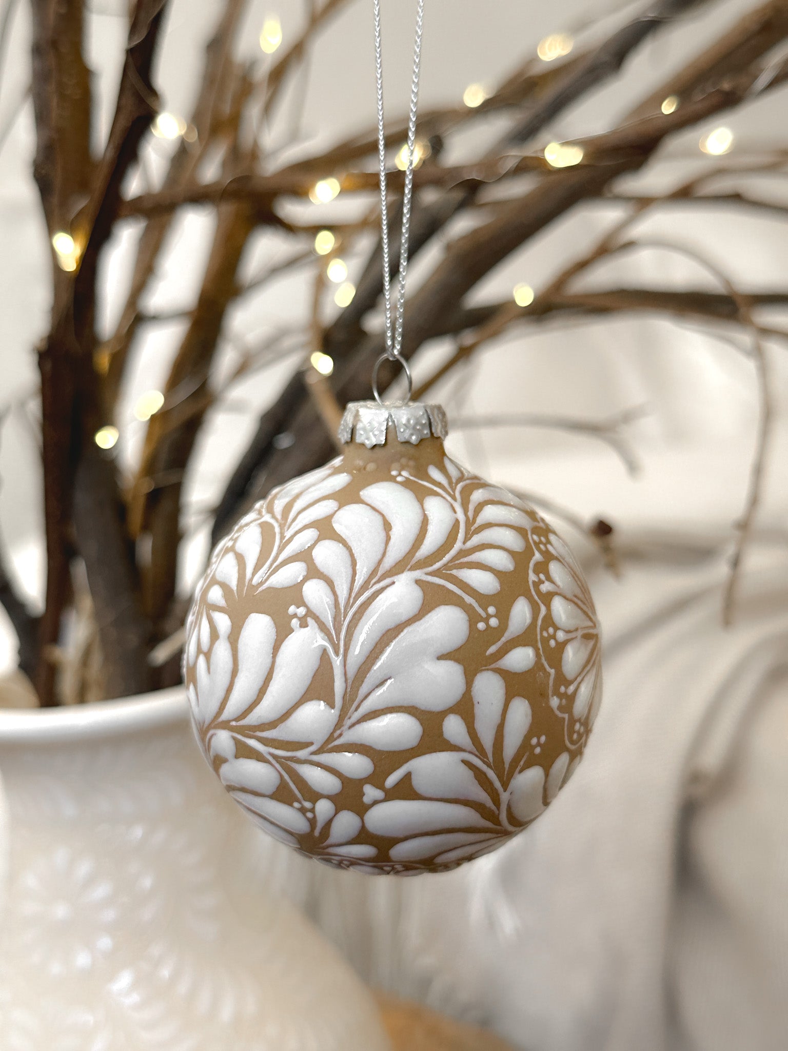 "Mi tierra" Esfera de Navidad