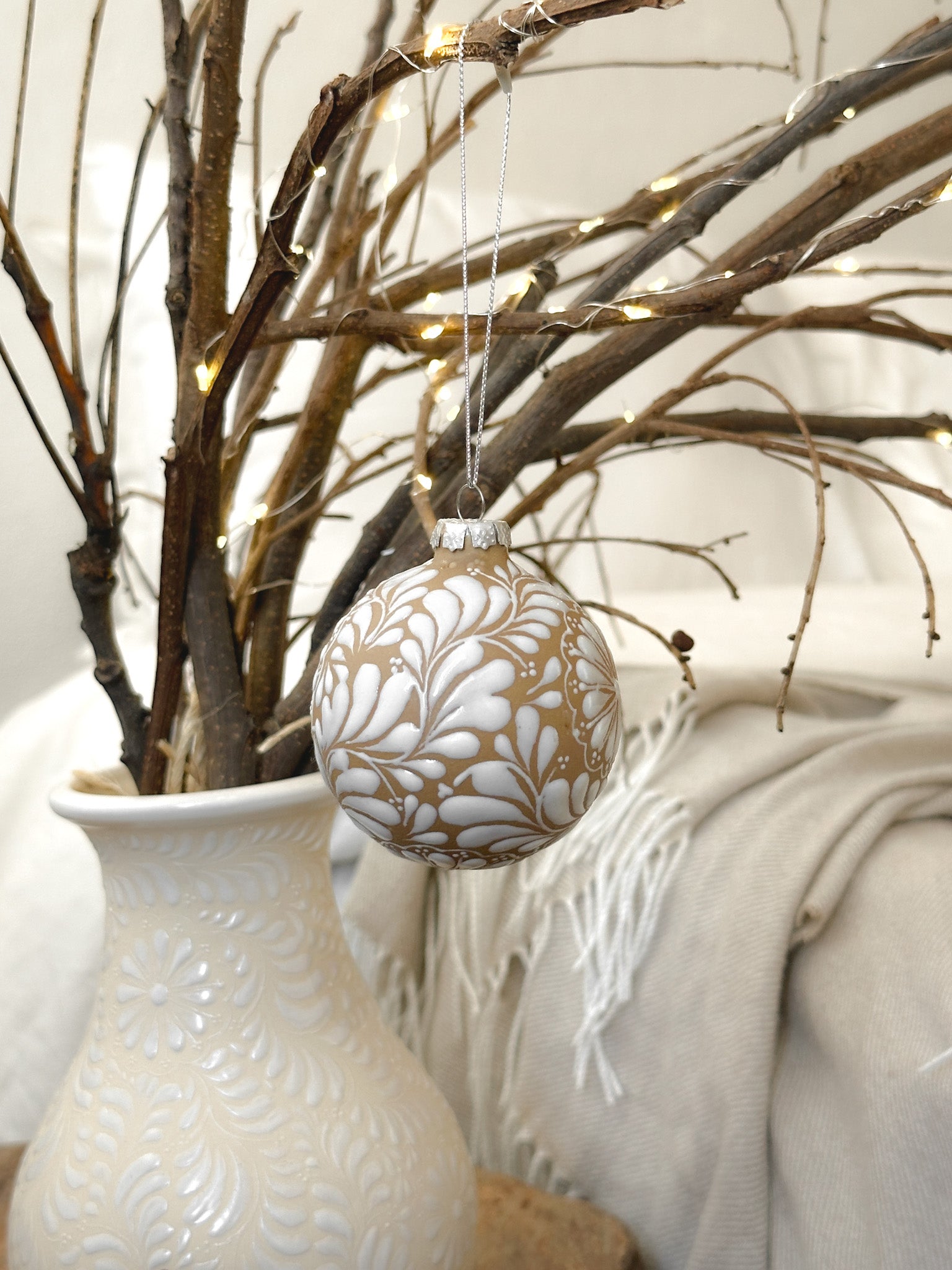 "Mi tierra" Esfera de Navidad