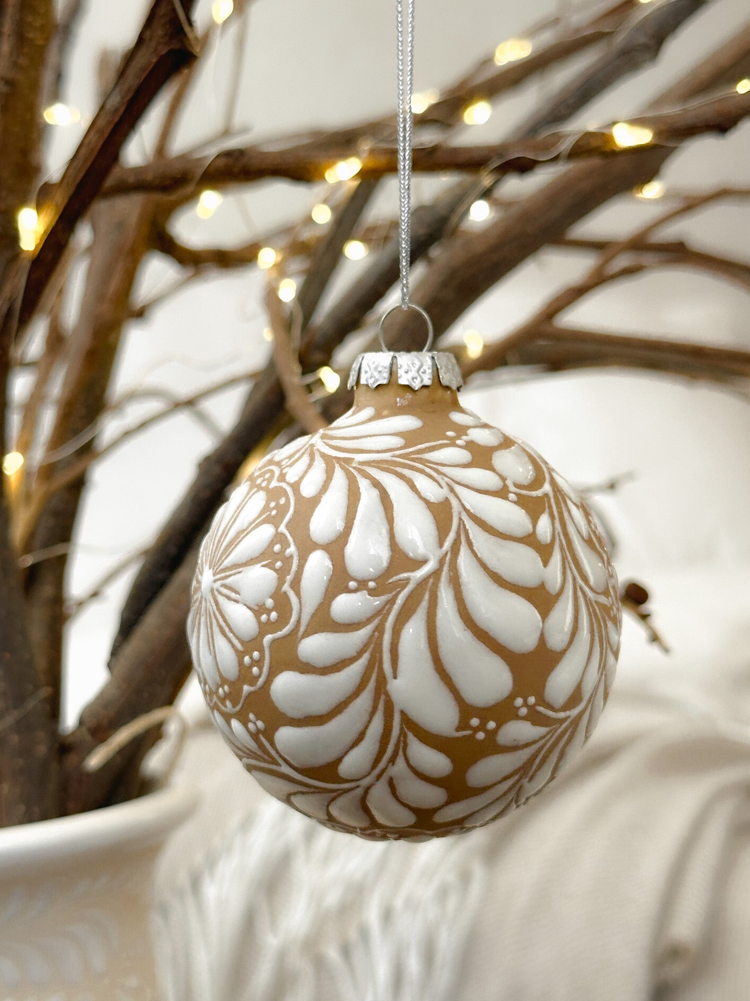 "Mi tierra" Esfera de Navidad