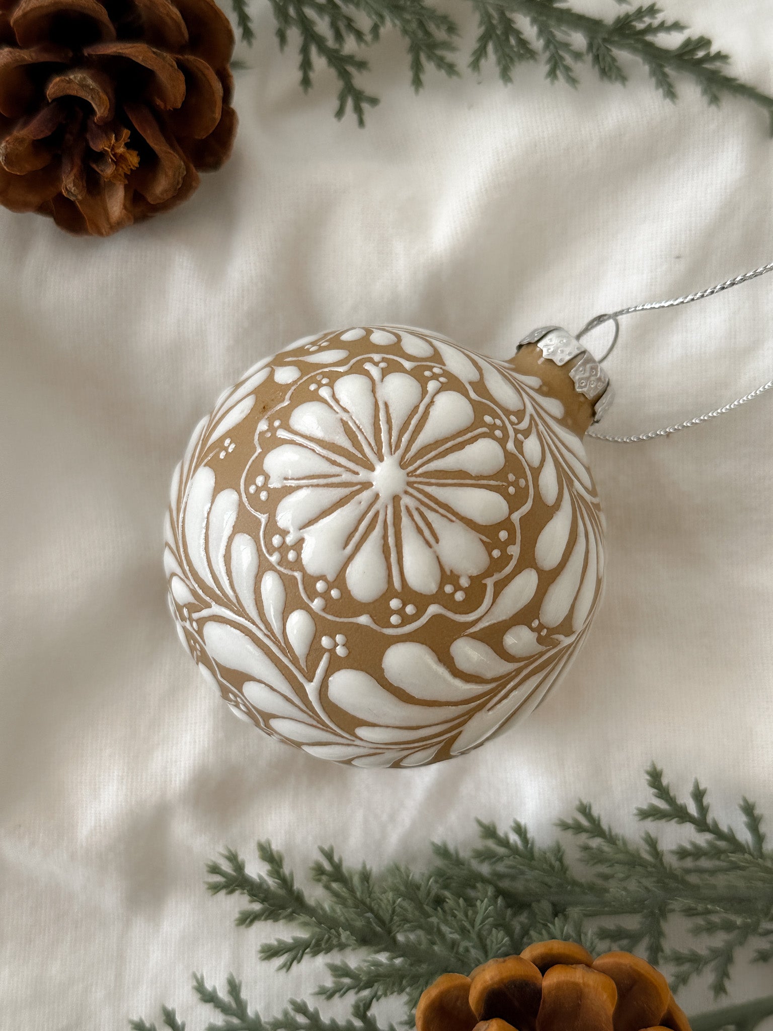 "Mi tierra" Esfera de Navidad