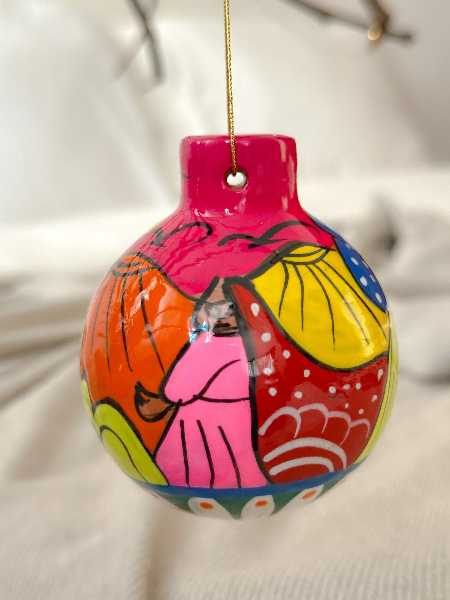 "Historias de México" Esfera de Navidad Redonda