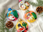 "Historias de México" Esfera de Navidad Plana PREVENTA (6 a 12 SEMANAS)