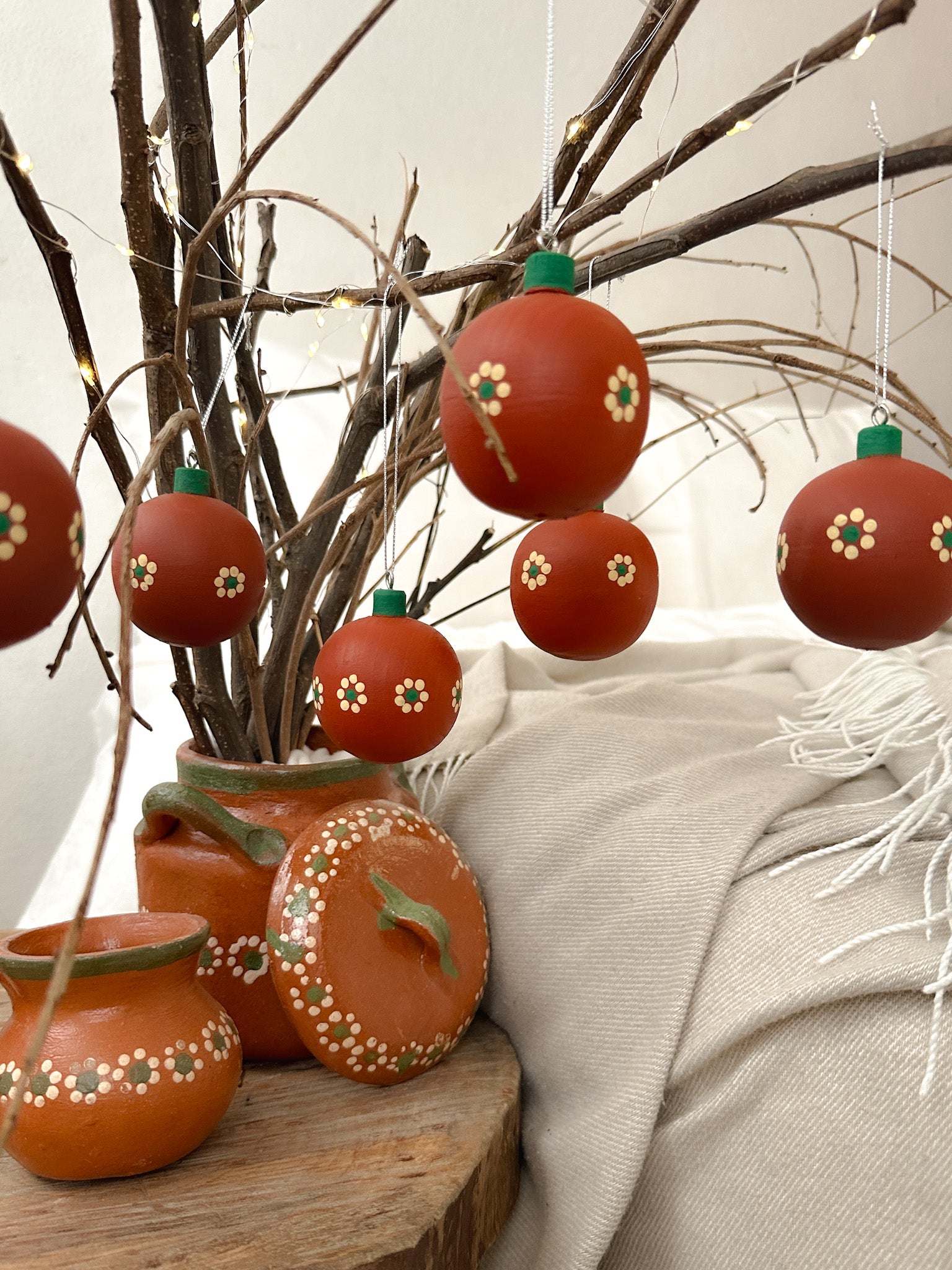 "Tonalá" Esfera de Navidad