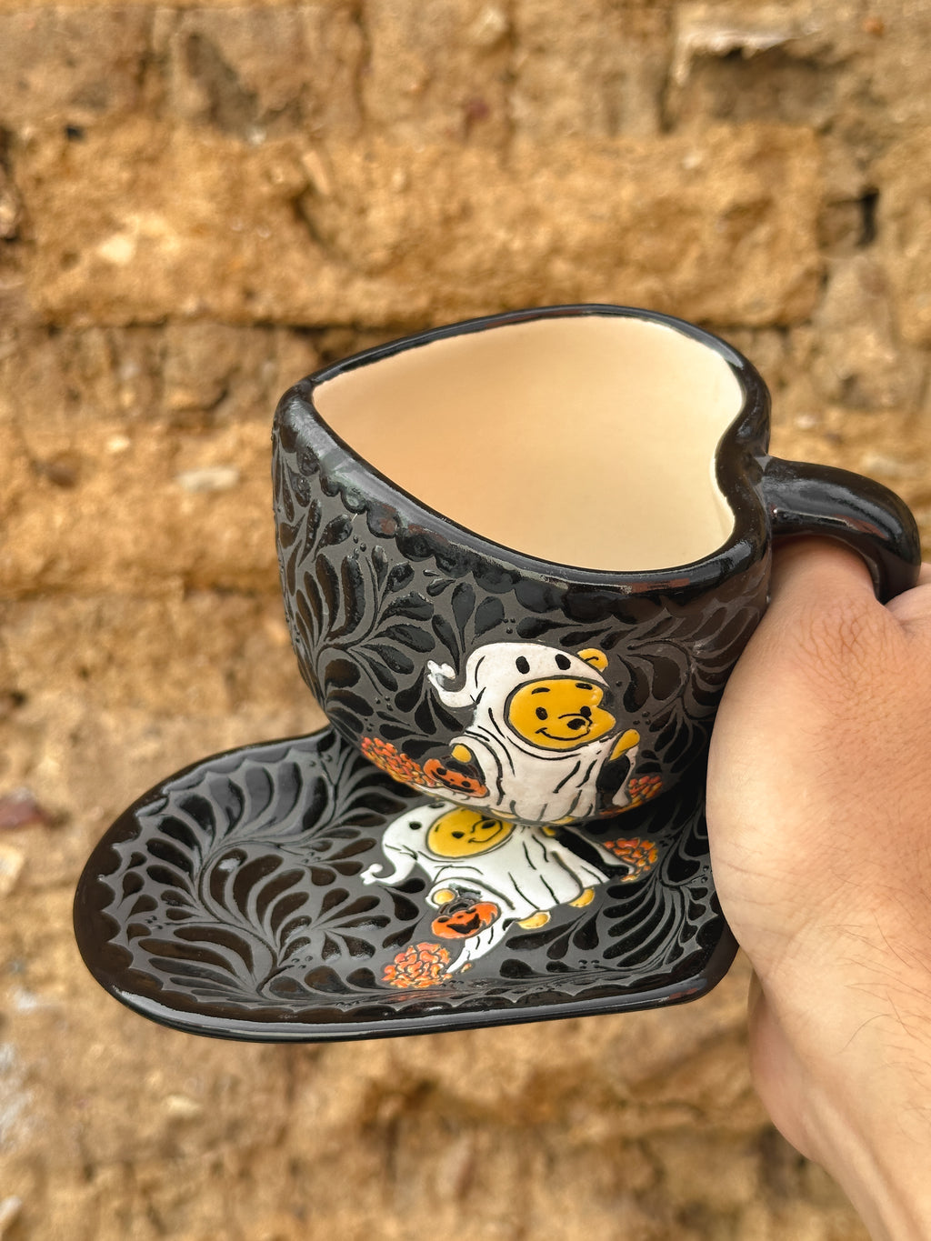 Juego de Taza con Plato Oso Pooh - PREVENTA (6 a 12 SEMANAS)