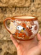 Taza Snoopy Calabaza - PREVENTA (6 a 12 SEMANAS)