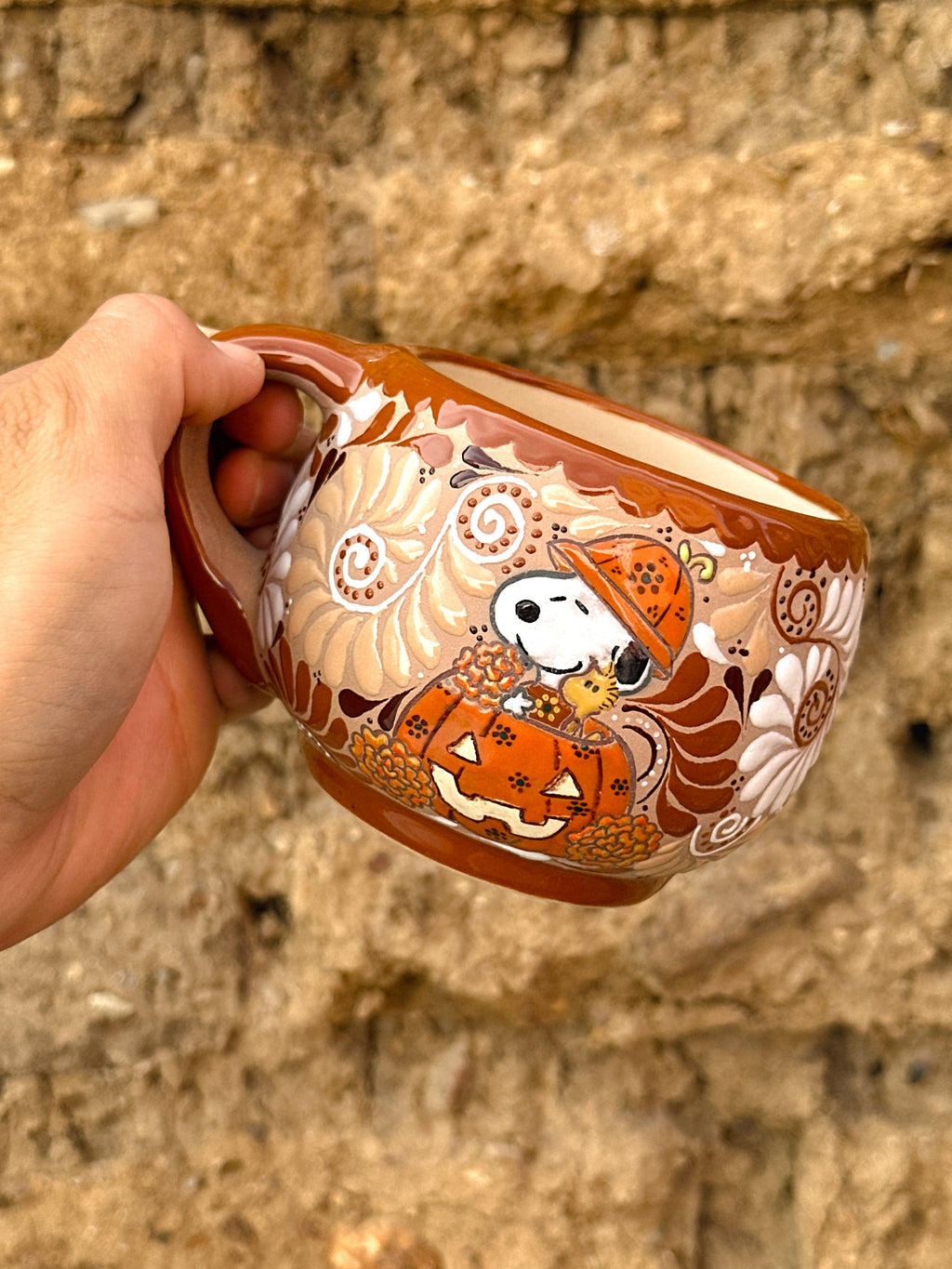 Taza Snoopy Calabaza - PREVENTA (6 a 12 SEMANAS)