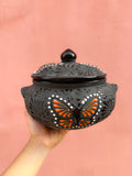 Cazuela Mariposa Monarca Negro -  PREVENTA (6 a 12 SEMANAS)