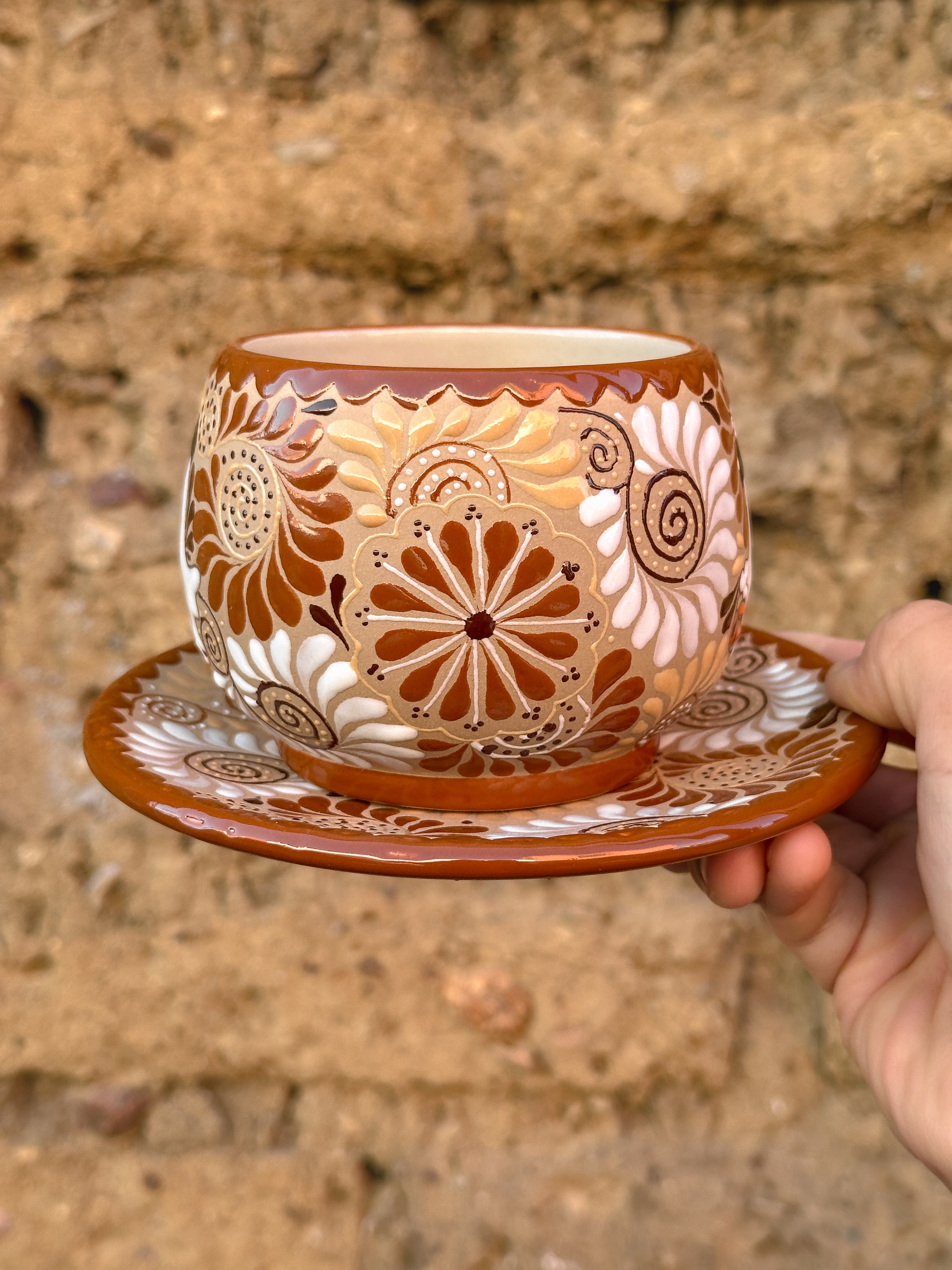 Juego de Taza con Plato Ratón Fantasma - PREVENTA (6 a 12 SEMANAS)