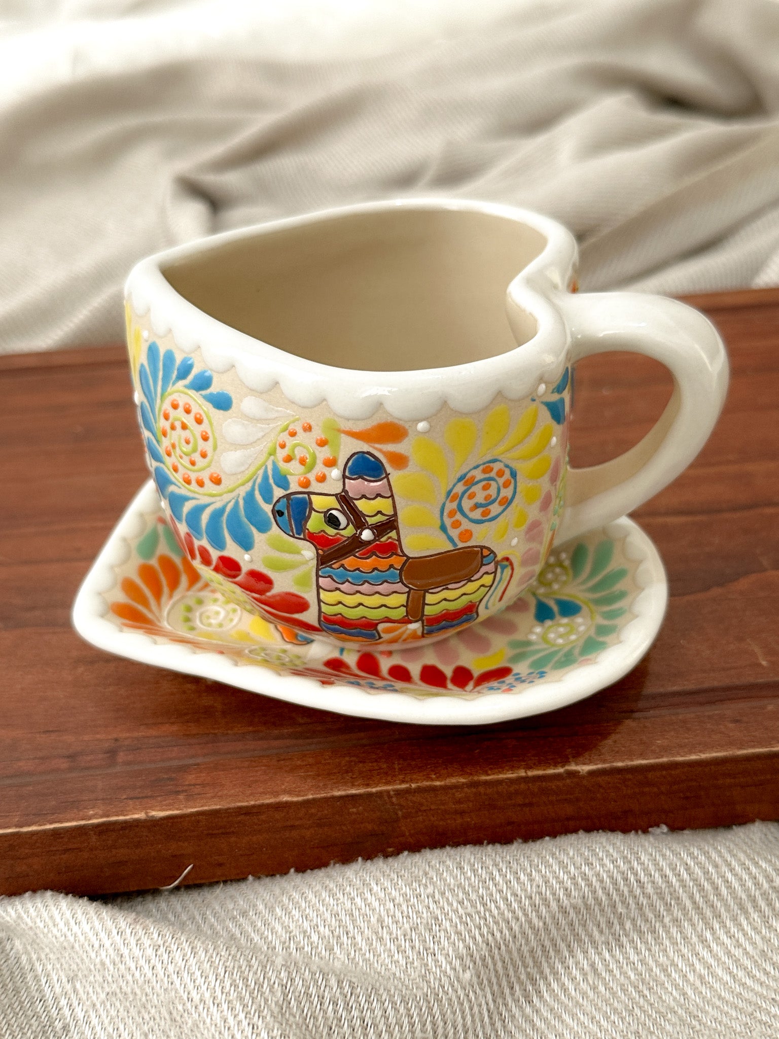 Set Taza y Plato Piñata