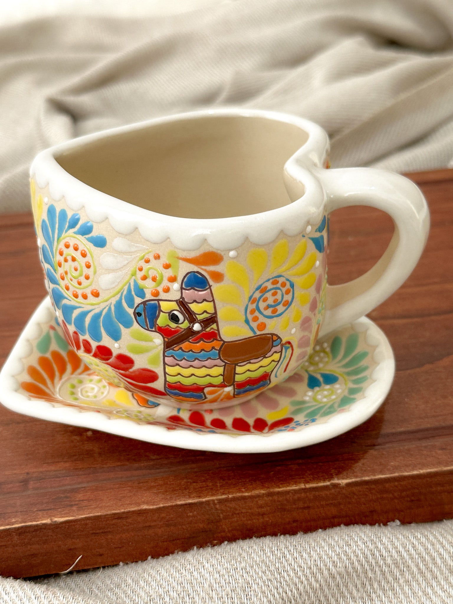 Set Taza y Plato Piñata