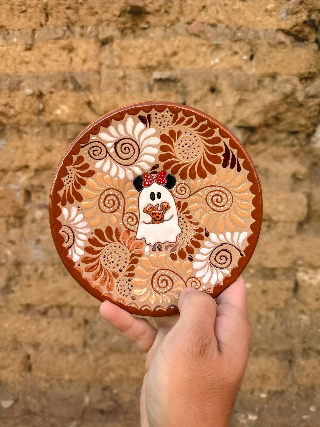 Juego de Taza con Plato Minnie Fantasma - PREVENTA (6 a 12 SEMANAS)