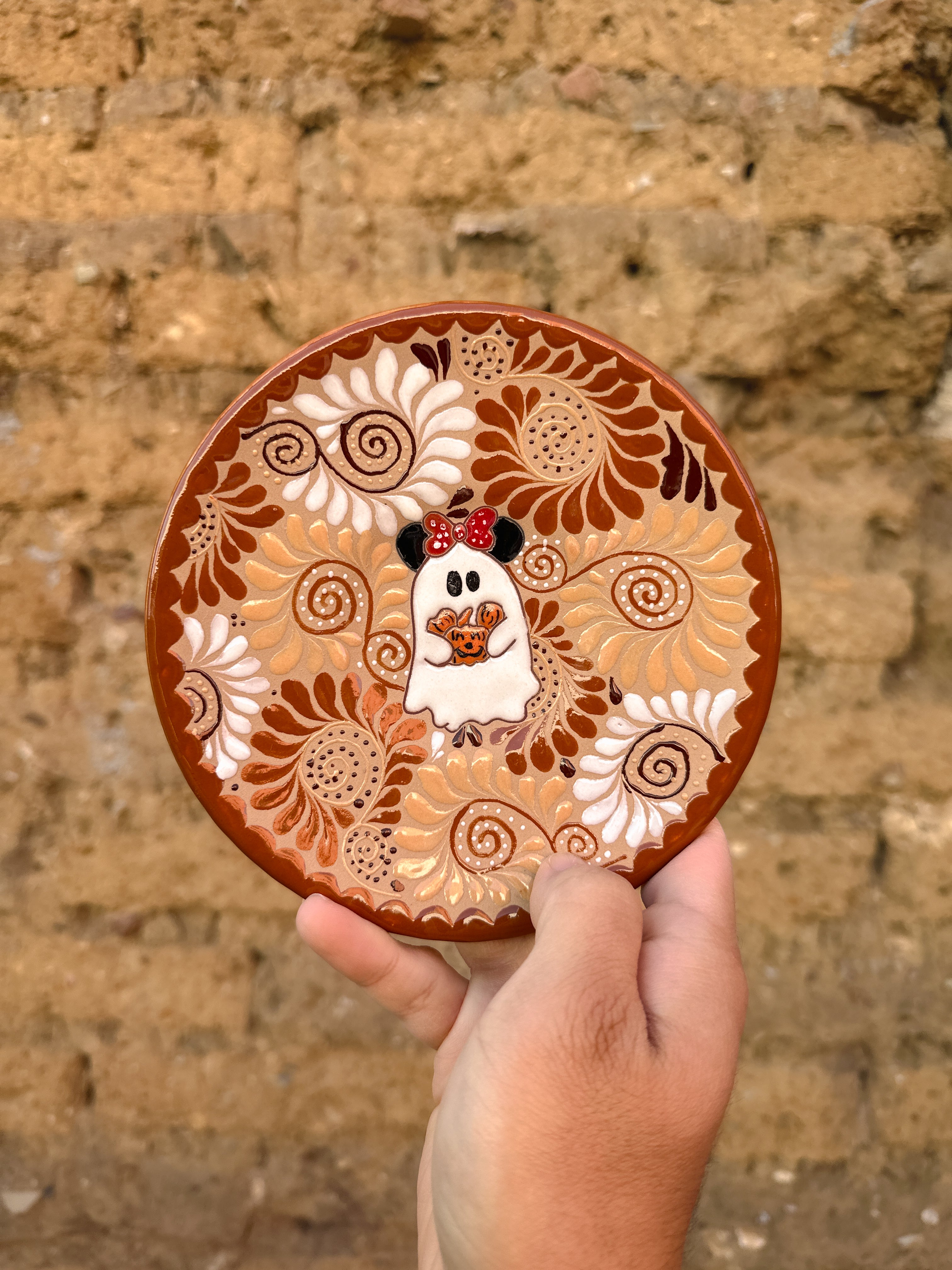 Juego de Taza con Plato Minnie Fantasma - PREVENTA (6 a 12 SEMANAS)