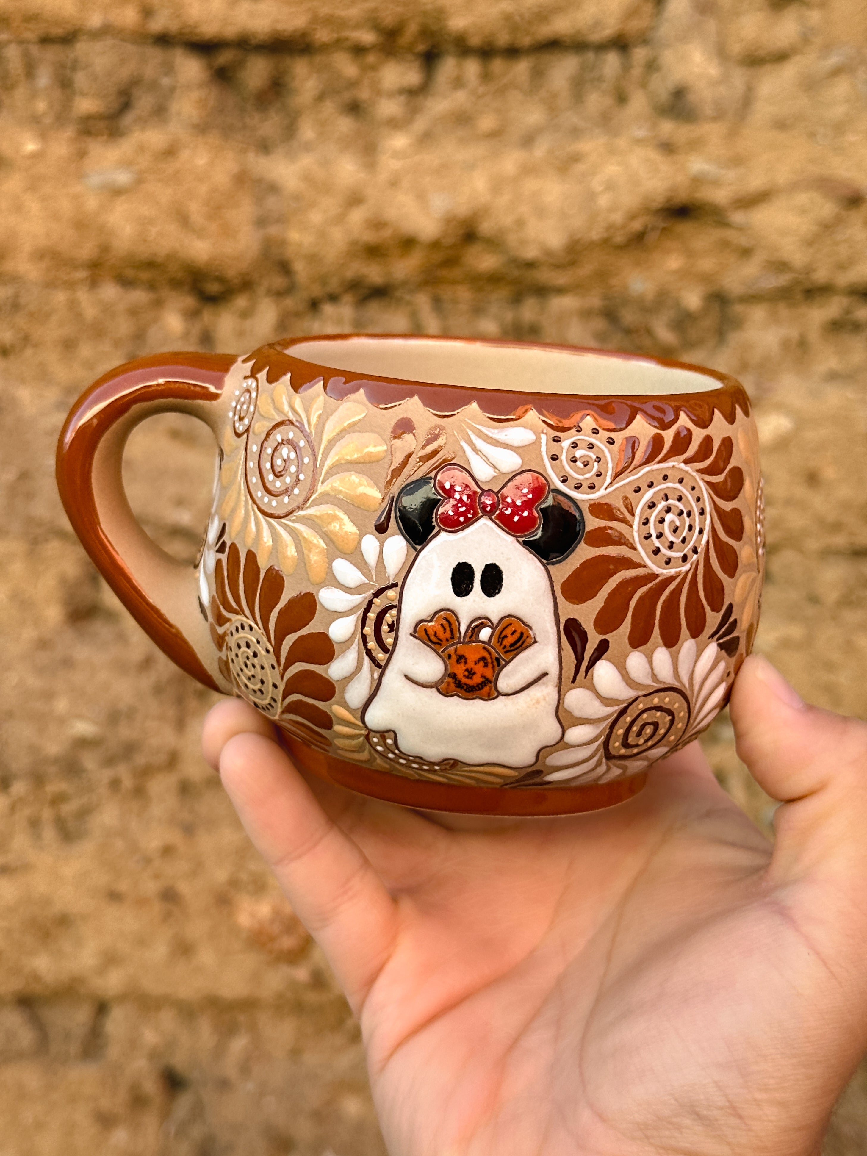 Taza Minnie Fantasma - PREVENTA (6 a 12 SEMANAS)