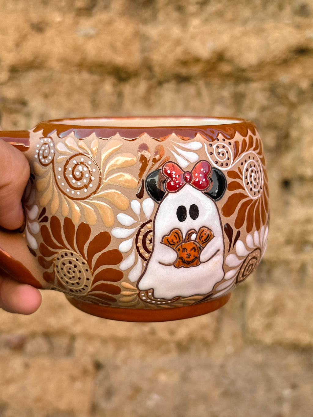 Taza Minnie Fantasma - PREVENTA (6 a 12 SEMANAS)