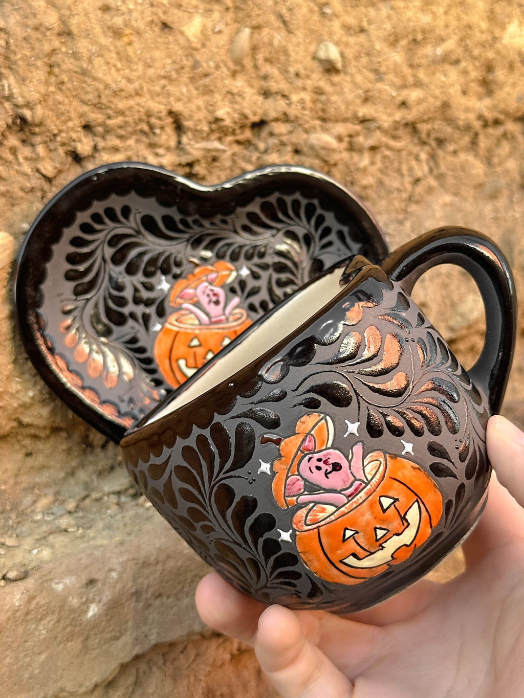 Juego de Taza con Plato Piglet - PREVENTA (6 a 12 SEMANAS)