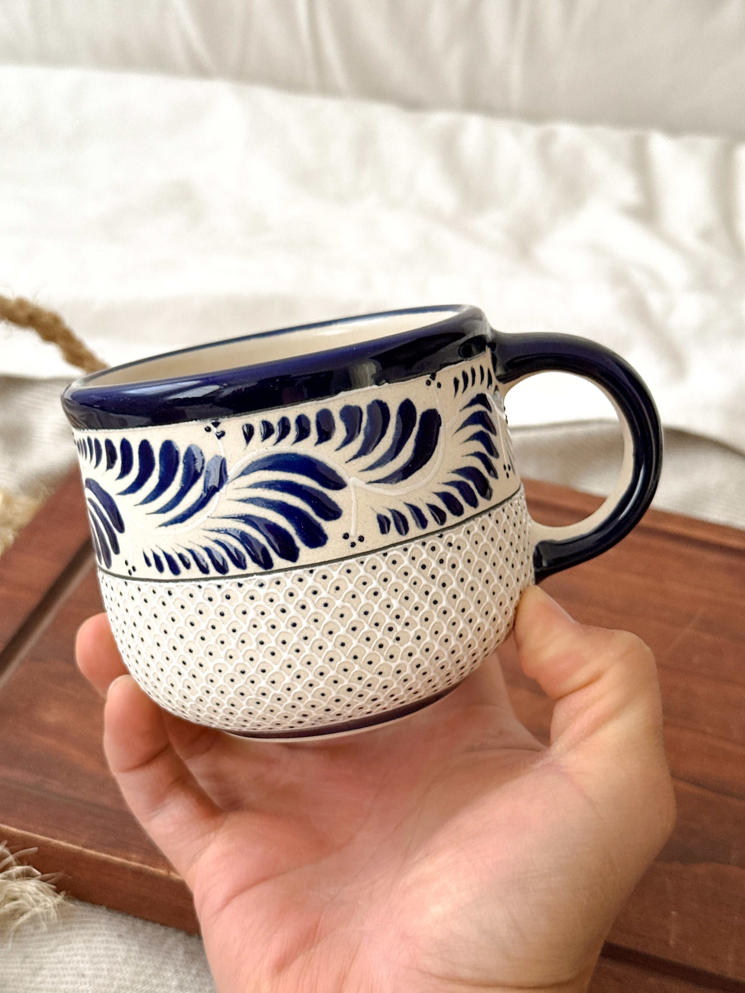 Taza Raíces Azul - PREVENTA (6 a 12 SEMANAS)