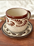 Juego de Taza y Plato Raíces Café - PREVENTA (6 a 12 SEMANAS)
