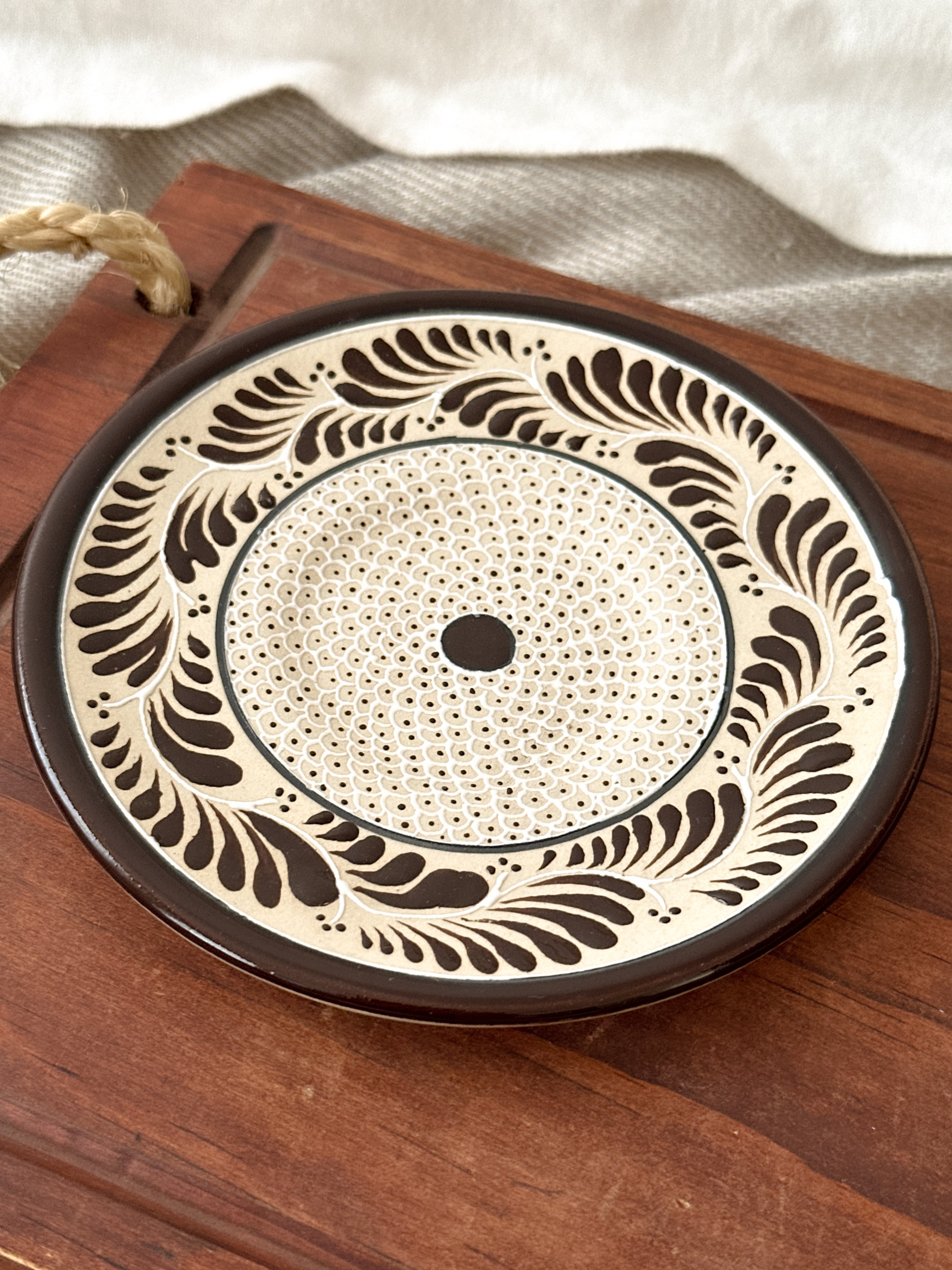 Plato Para Postre Raíces Café - PREVENTA (6 a 12 SEMANAS)