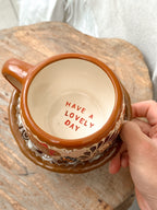 Juego de Taza con Plato Osito Romance - PREVENTA (6 a 12 SEMANAS)