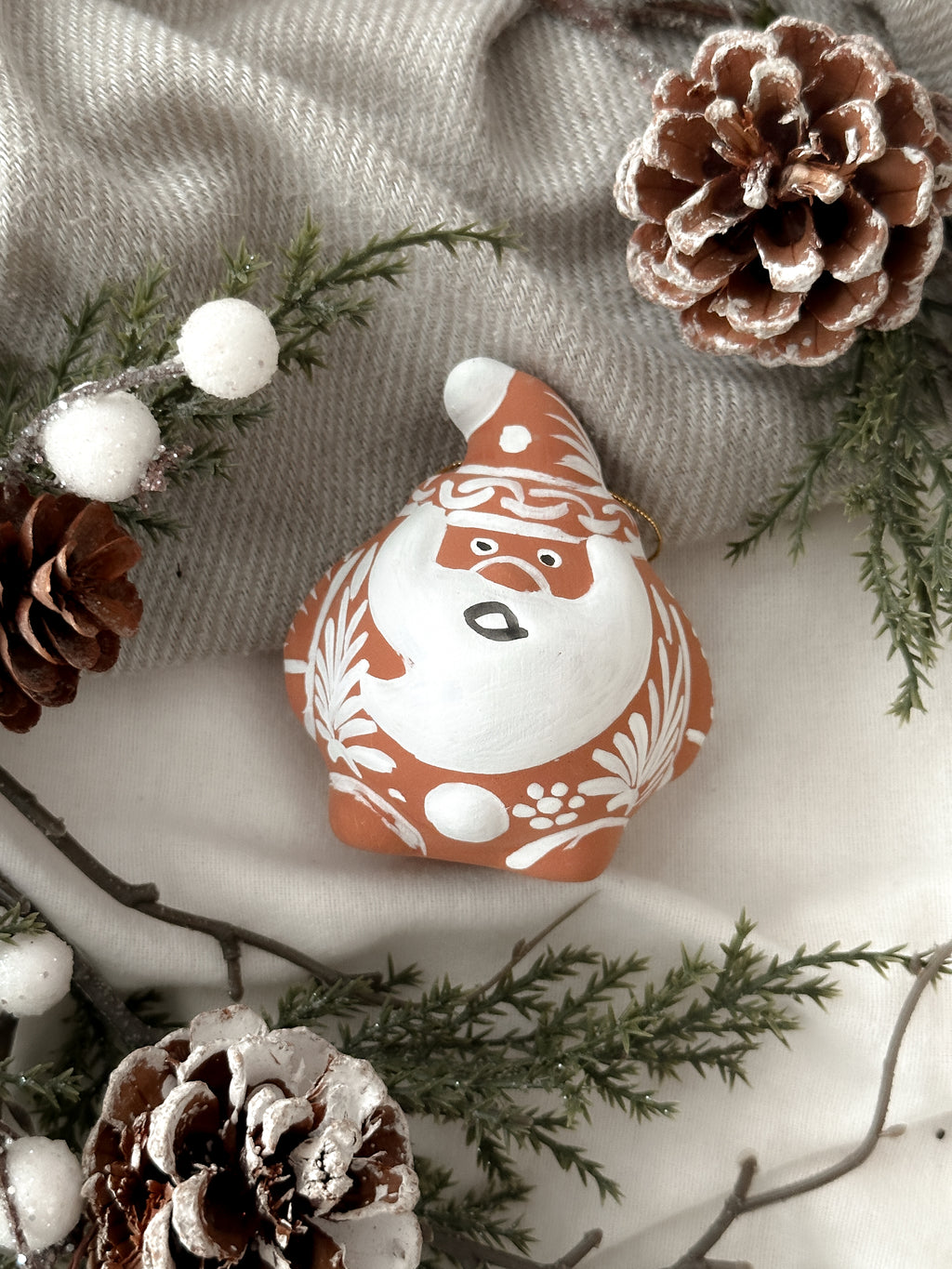 "Santa" Esferas de Navidad PREVENTA (ENVÍOS 5 DIC)