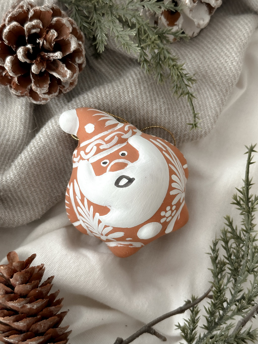 "Santa" Esferas de Navidad PREVENTA (ENVÍOS 5 DIC)