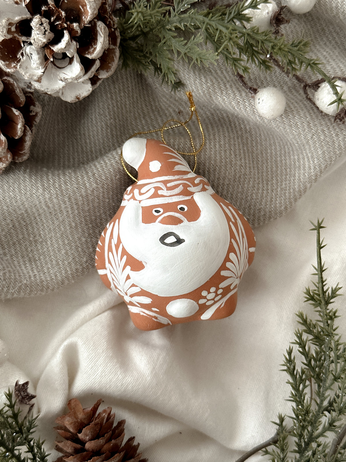 "Santa" Esferas de Navidad PREVENTA (ENVÍOS 5 DIC)