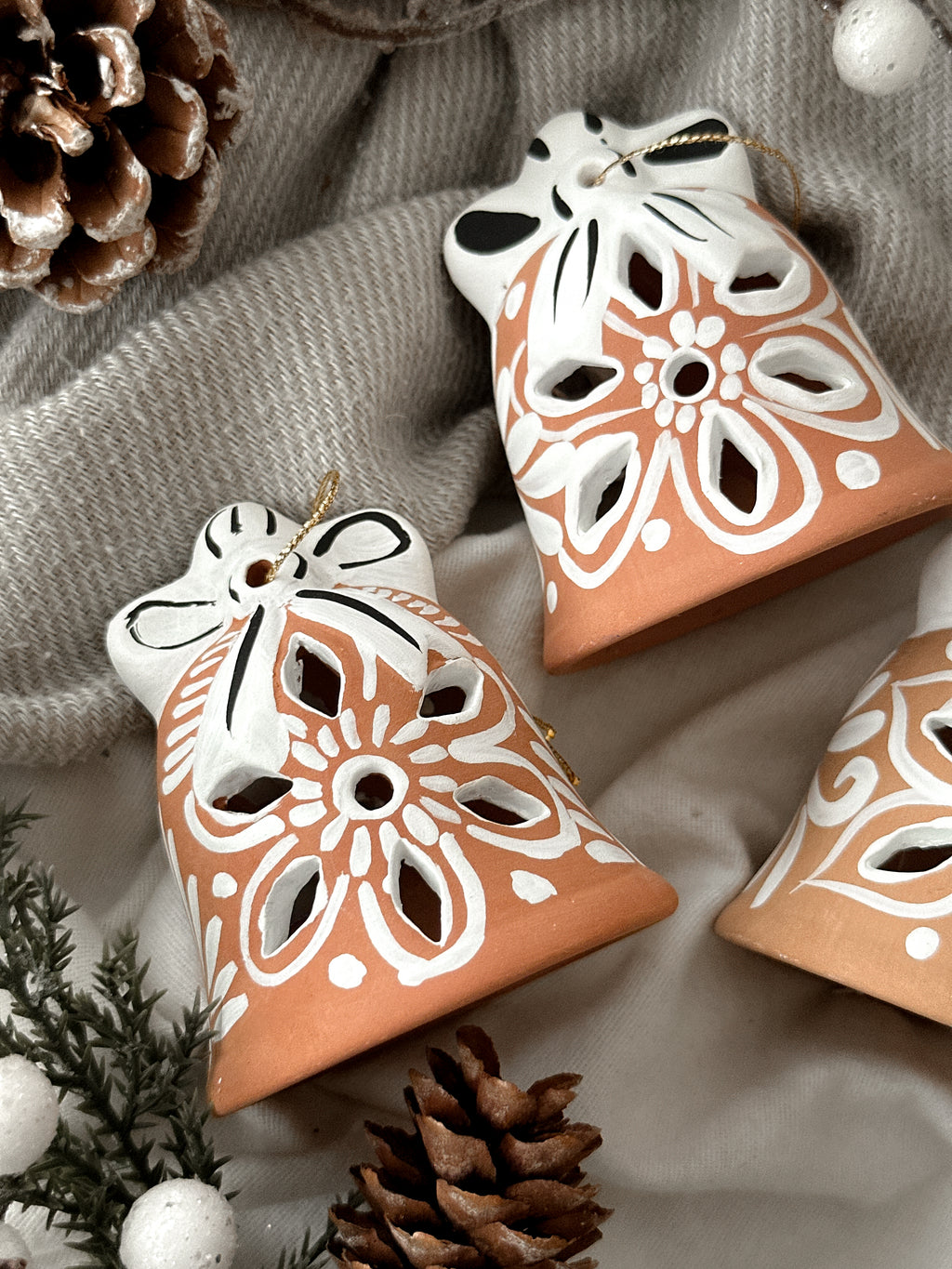 "Campanas" Esferas de Navidad PREVENTA (ENVÍOS 5 DIC)