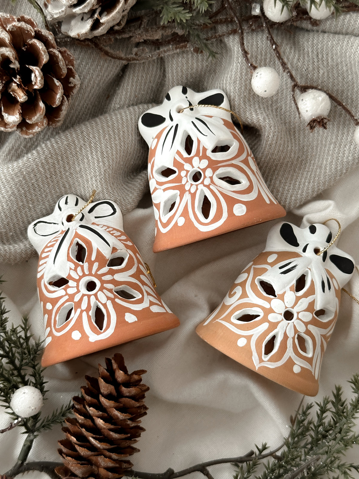 "Campanas" Esferas de Navidad PREVENTA (ENVÍOS 5 DIC)