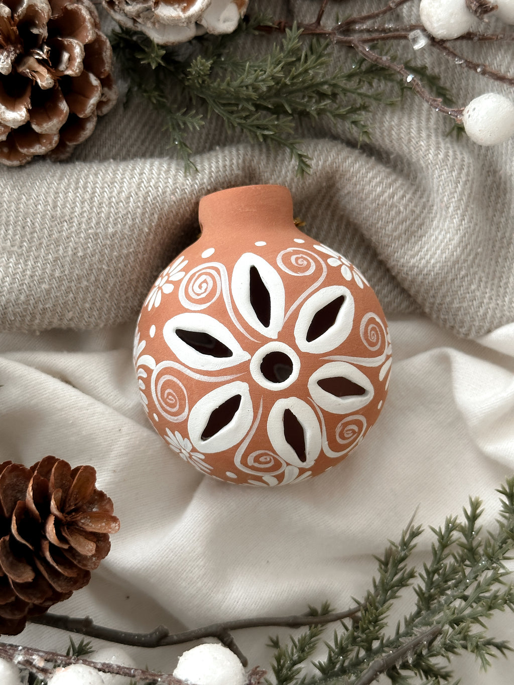 "Blanca Navidad" Esferas de Navidad PREVENTA (ENVÍOS 5 DIC)