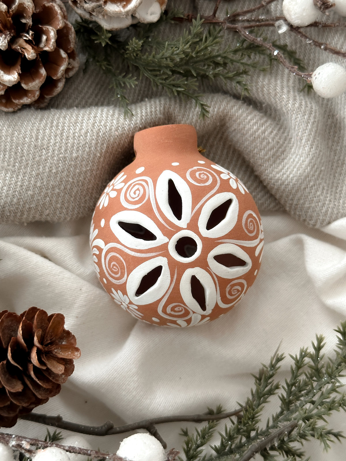 "Blanca Navidad" Esferas de Navidad PREVENTA (ENVÍOS 5 DIC)