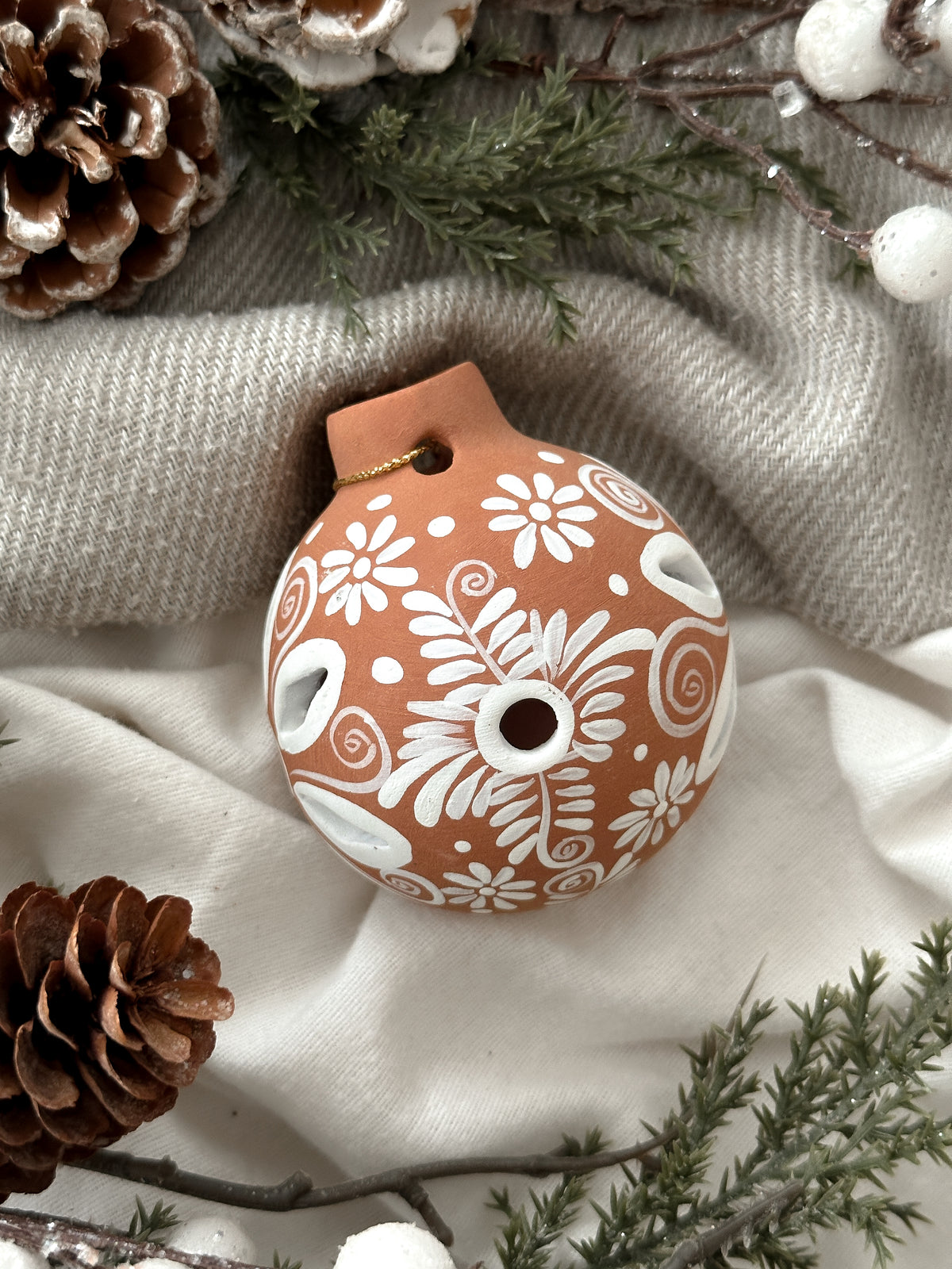 "Blanca Navidad" Esferas de Navidad PREVENTA (ENVÍOS 5 DIC)
