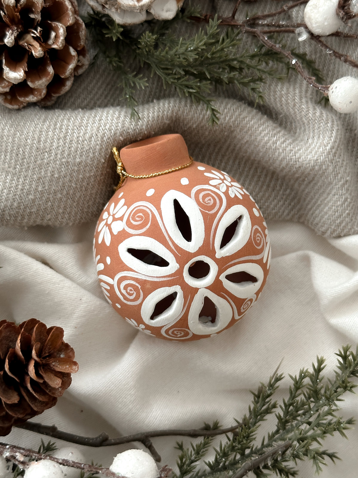 "Blanca Navidad" Esferas de Navidad PREVENTA (ENVÍOS 5 DIC)