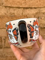 Juego de Taza con Plato Fantasma Monarca - PREVENTA (6 a 12 SEMANAS)