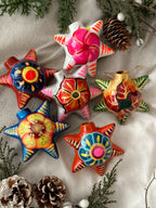 "Estrellas" Esferas de Navidad PREVENTA (ENVÍOS 5 DIC)