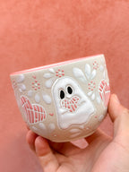 Juego de Taza con Plato Fantasmas y Conchas - PREVENTA (6 a 12 SEMANAS)