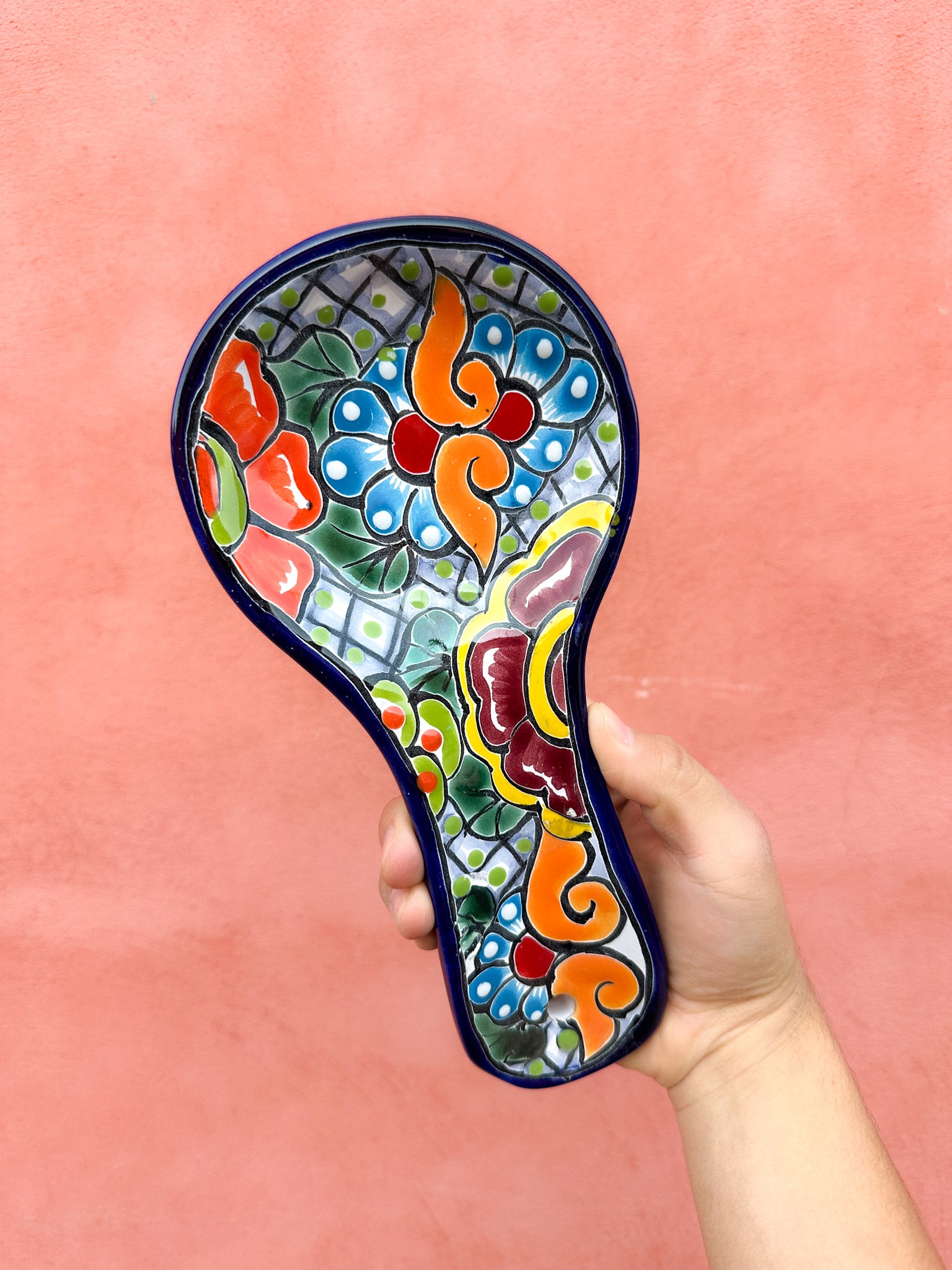 Porta Cucharas de Talavera Mil Colores - PREVENTA (6 a 12 SEMANAS)