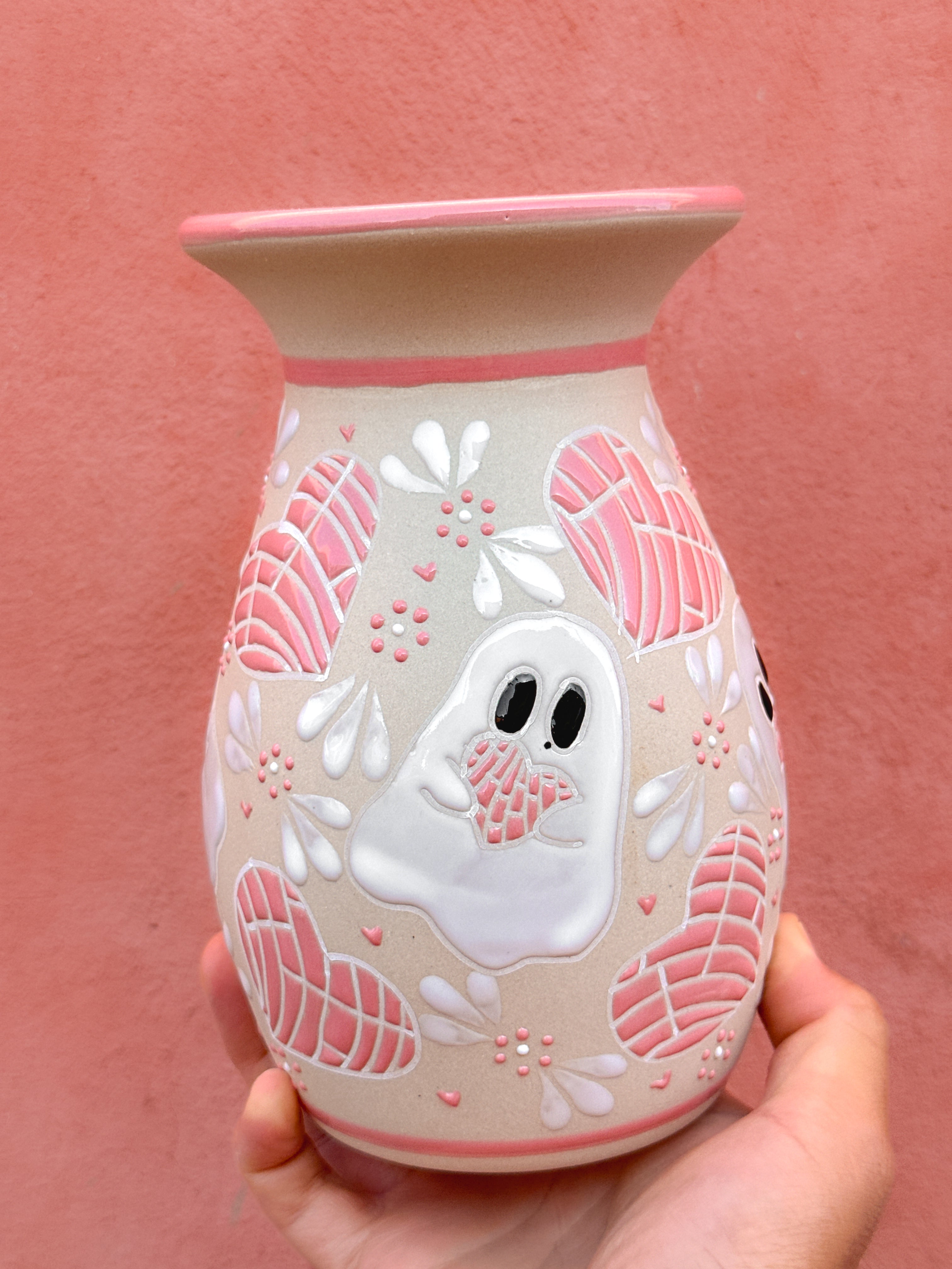 Florero Fantasmas y Conchas - PREVENTA (6 a 12 SEMANAS)