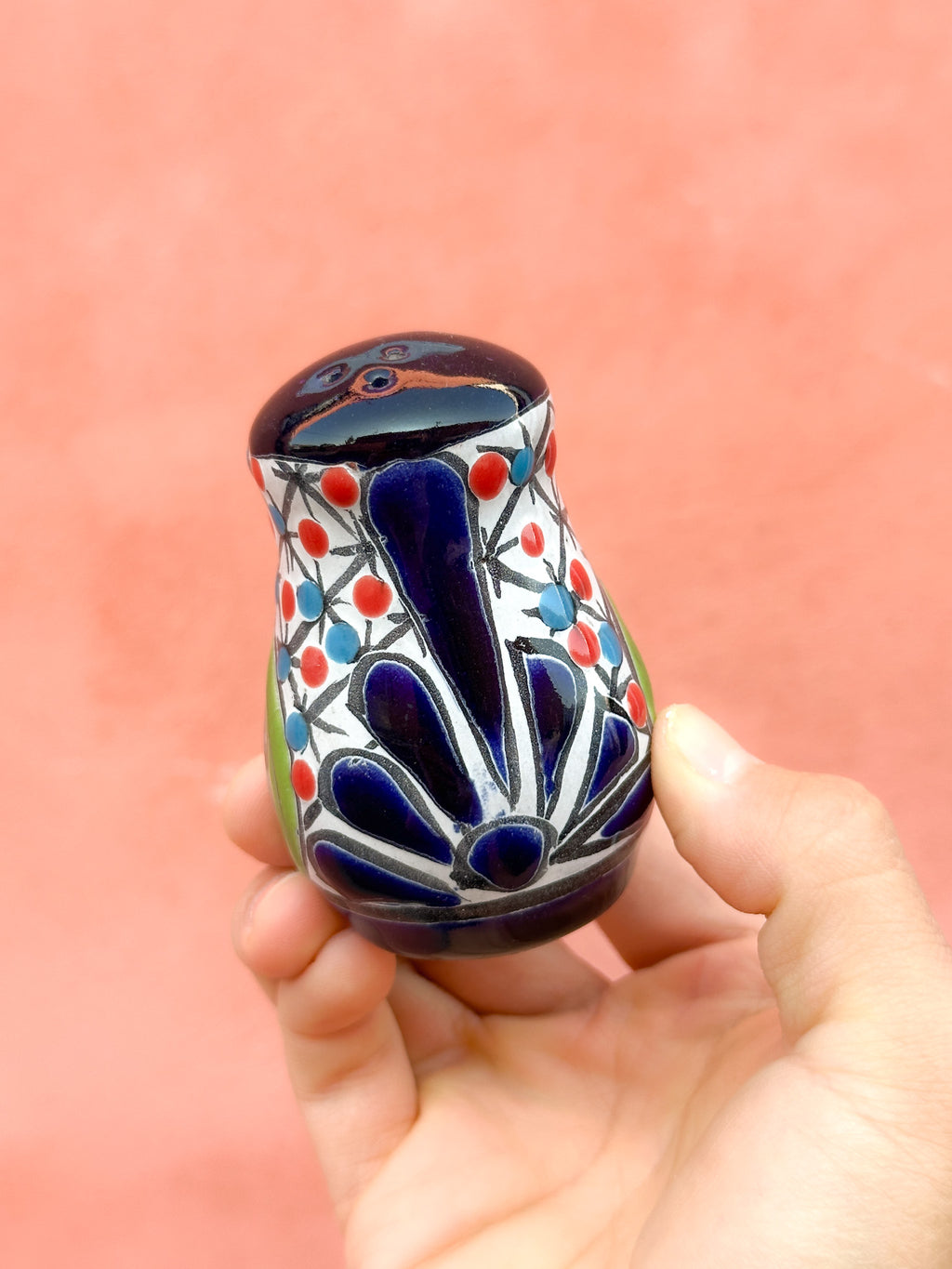 Salero de Talavera Mil Colores - PREVENTA (6 a 12 SEMANAS)